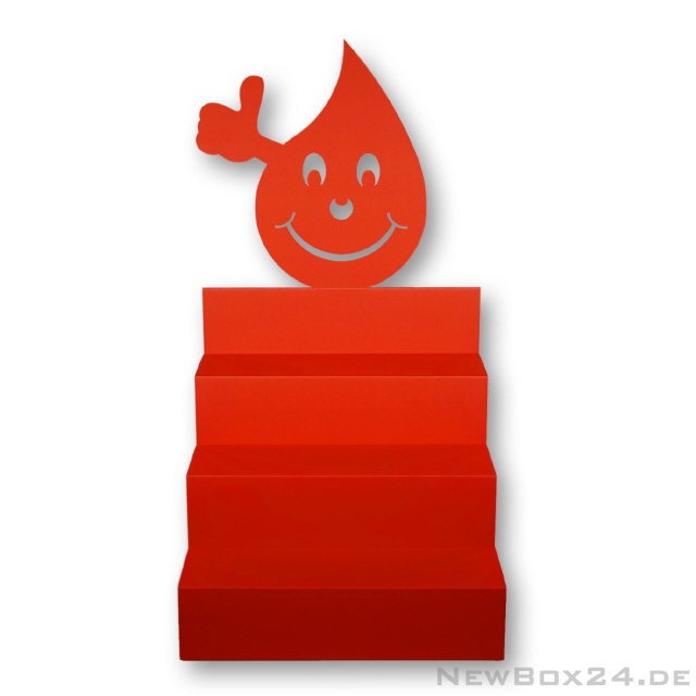 Karton-Treppendisplay Serie 658