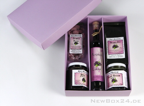 Geschenkverpackung Delikatessen